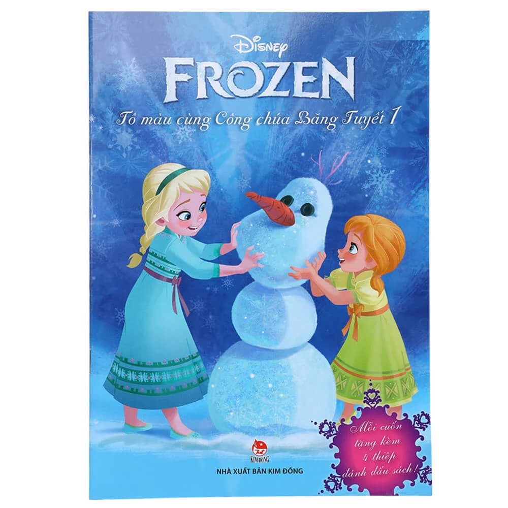 Frozen Tô màu cùng Công chúa Băng Tuyết (Quyển 1)