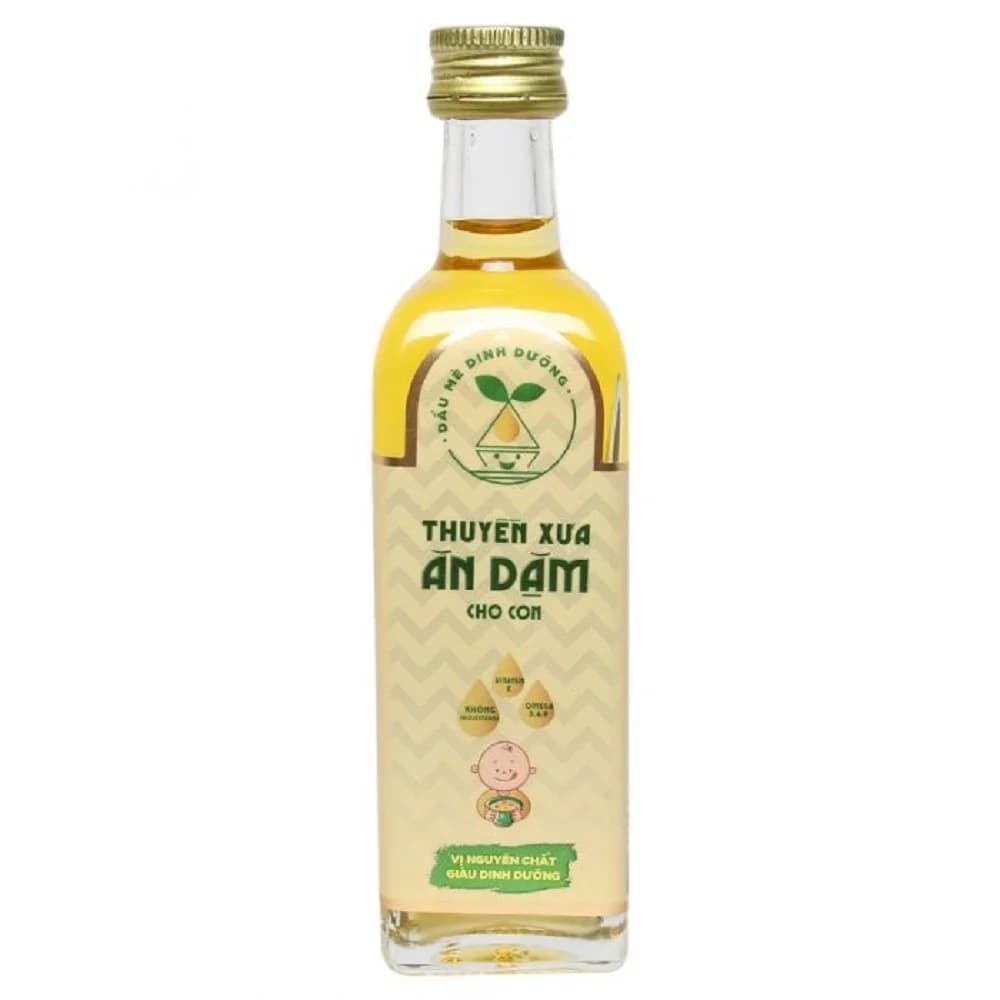 Dầu mè dinh dưỡng Thuyền Xưa ăn dặm cho con