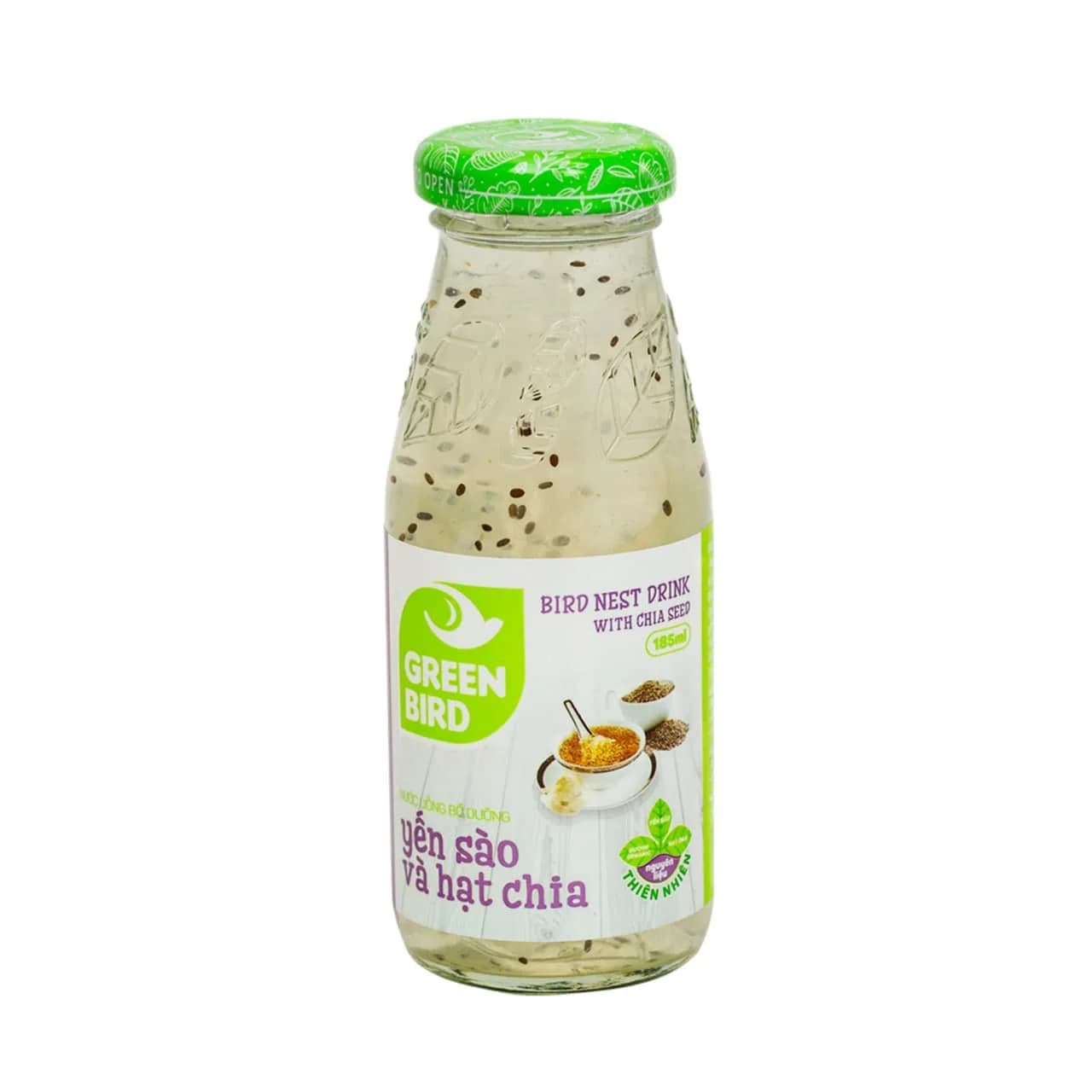 Nước uống bổ dưỡng yến sào và hạt chia Green Bird