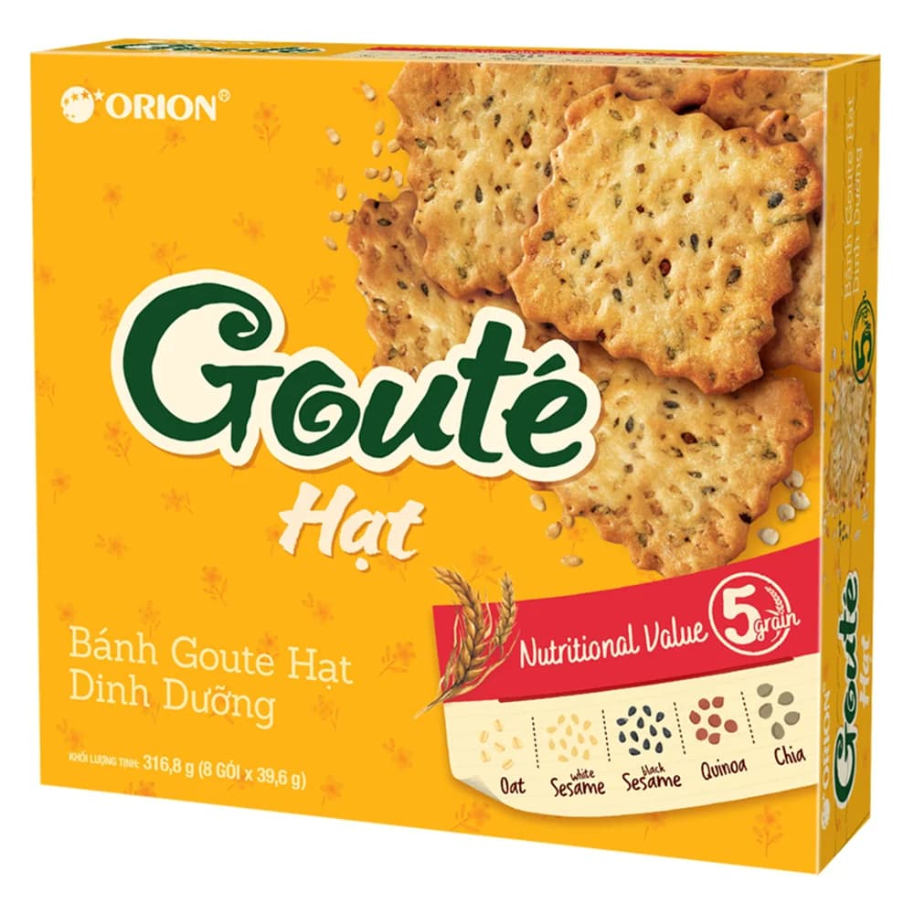 Bánh Goute Hạt Dinh Dưỡng 316 8g