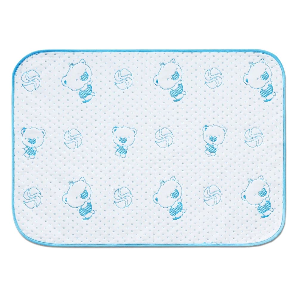 Tấm lót chống thấm 4 lớp Vietmat size 70x100 màu xanh