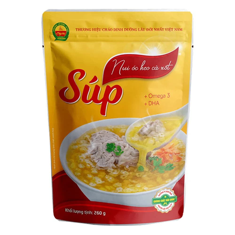 Súp nui óc heo cà rốt Cây Thị 260g