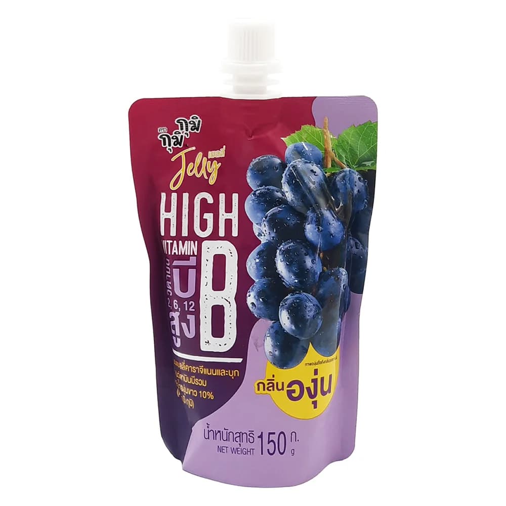 Nước thạch Jelly GUMI GUMI Vitamin B vị nho 150g