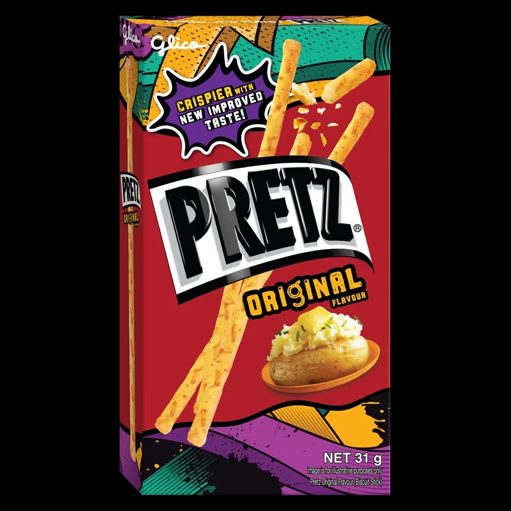 Bánh que Pretz vị truyền thống 31g