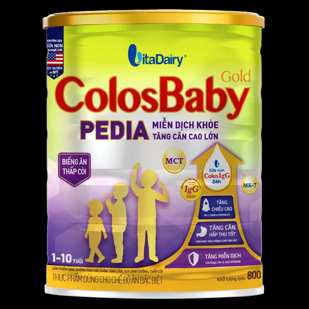 Sữa ColosBaby Gold Pedia 800g (1 10 tuổi)