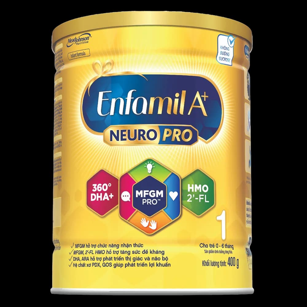 Sữa Enfamil A+ số 1 400g (0 6 tháng) 2Flex