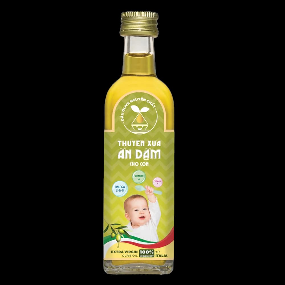 Dầu Olive Nguyên Chất Thuyền Xưa Ăn Dặm Cho Con 65ml