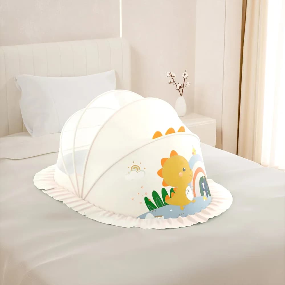 Mùng cao cấp khủng long Animo B2404_MN001 (110x60x60cm Màu be)