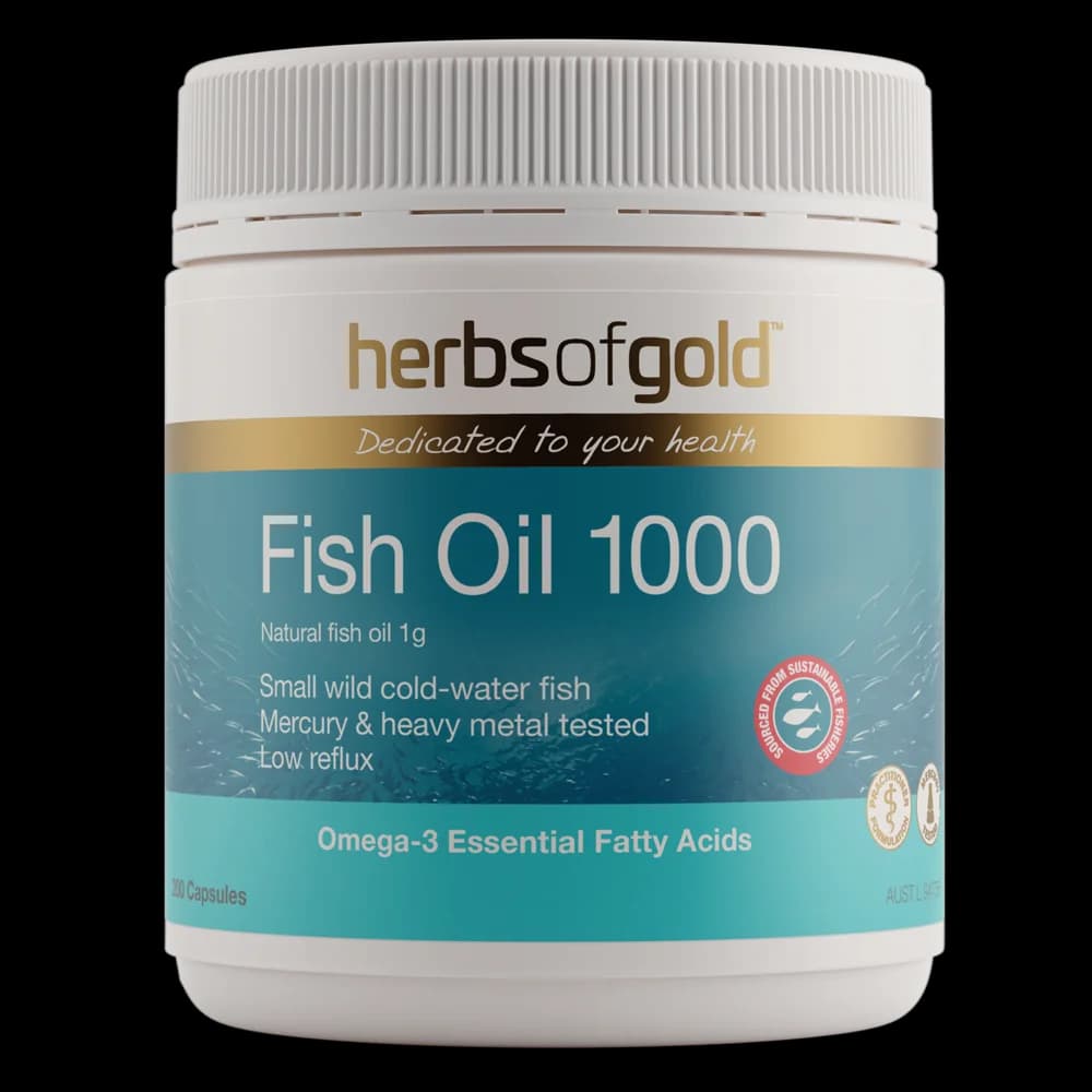 Thực phẩm bảo vệ sức khoẻ Herbs of Gold Fish Oil 1000