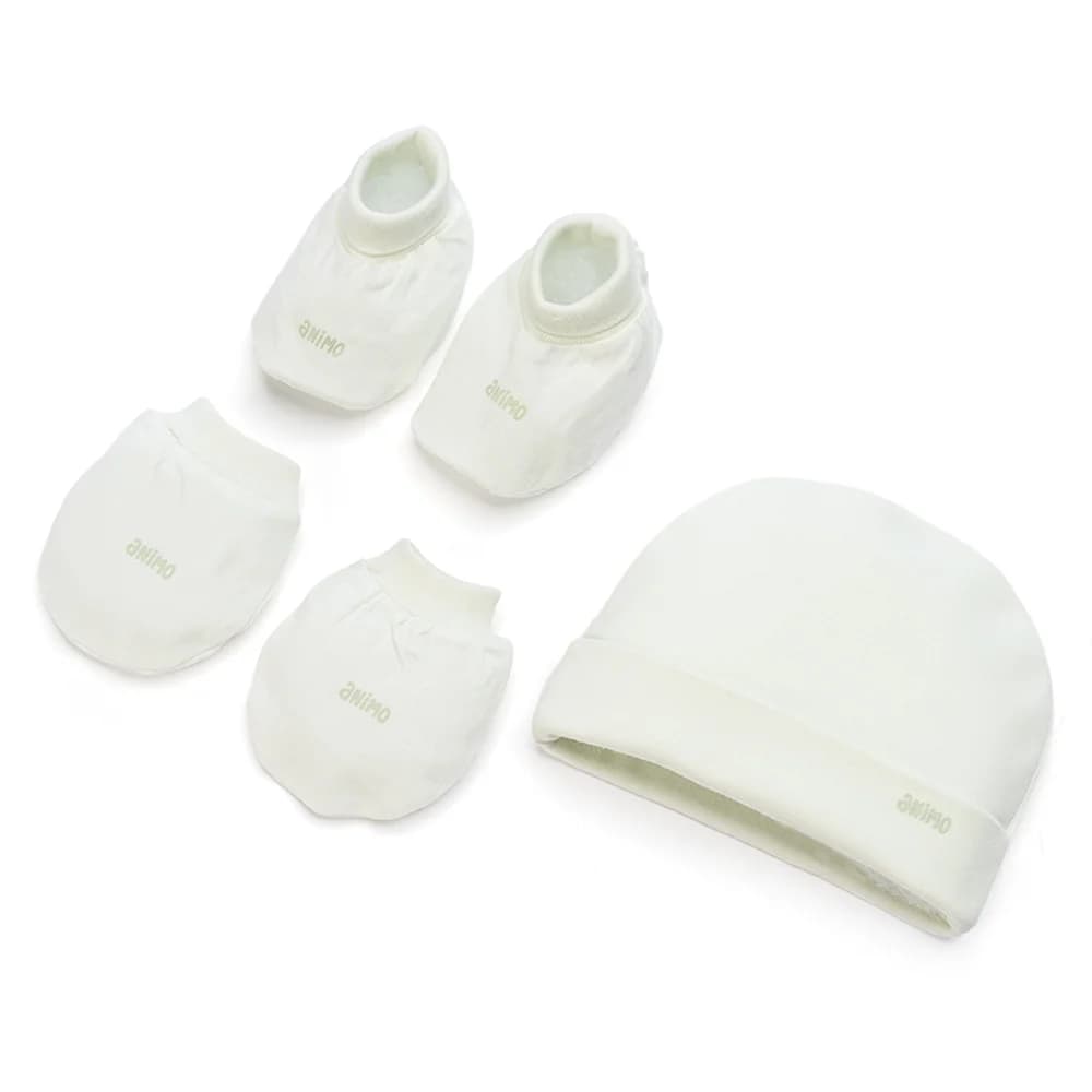 Set 3 nón bao tay chân Animo HN0924086 (NB Nhiều màu Giao ngẫu nhiên)