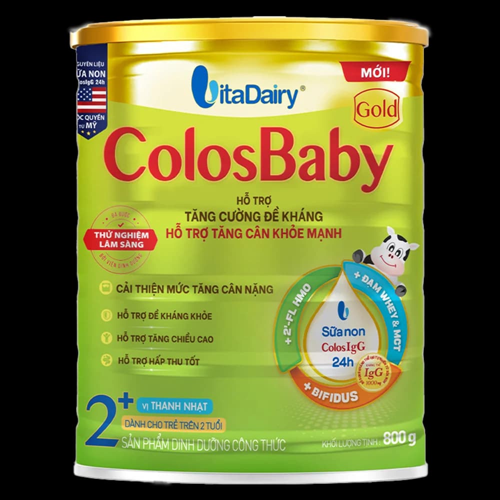 Sữa ColosBaby Gold 2+ 800g S (Trên 2 tuổi)