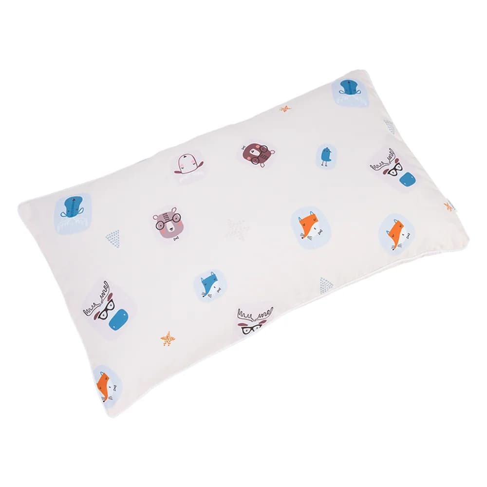 Gối nằm lớn cho bé Animo B2412_AR001 (30x50cm Kem)