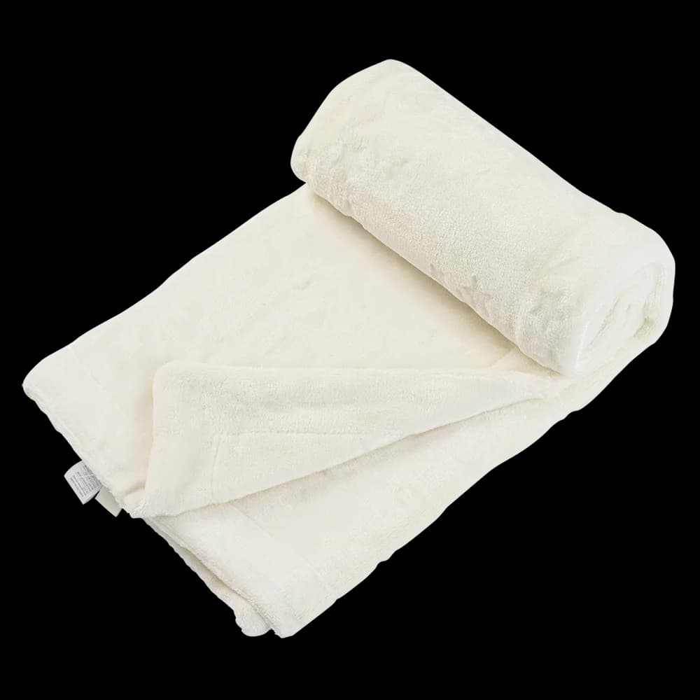 Chăn bông 2 lớp siêu mềm hình ngôi sao Animo B2411_NK001 (75x100cm Kem)