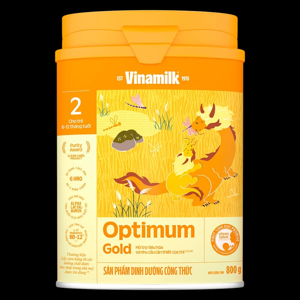 Sữa Vinamilk Optimum Gold 2 800g (6 12 tháng)