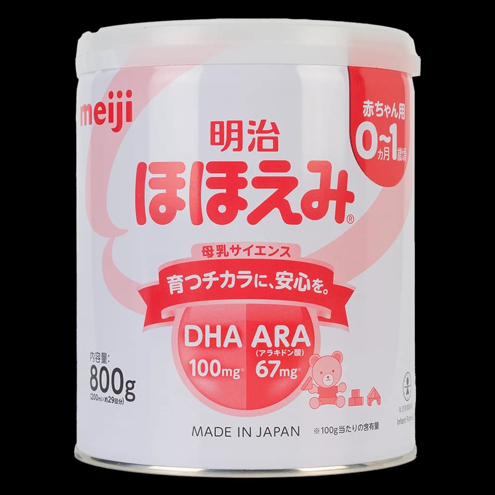 Sữa Meiji nội địa Hohoemi 800g (0 1 tuổi) (Giao bao bì ngẫu nhiên)