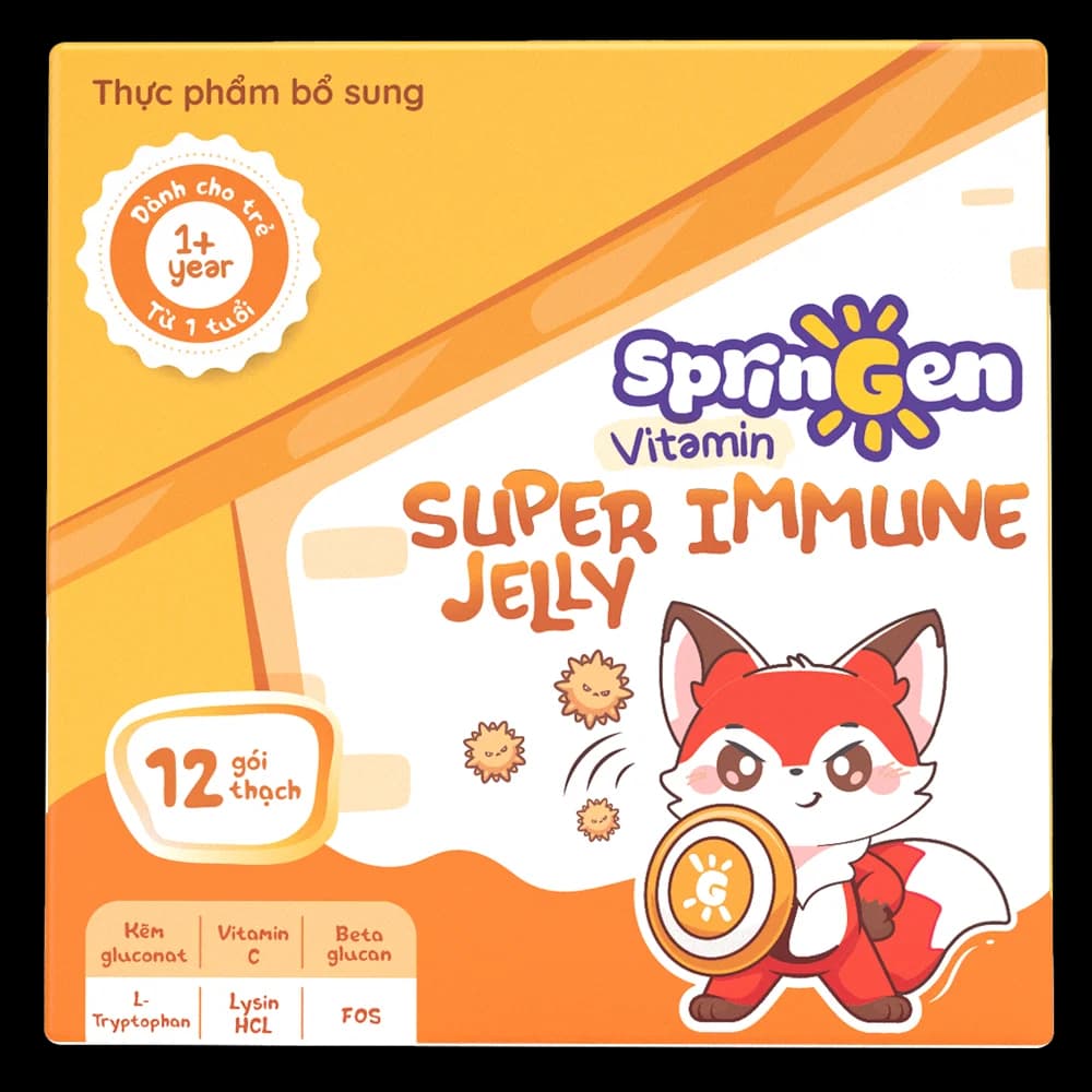 Thực phẩm bổ sung VITAMIN JELLY SPRINGEN SUPER IMMUNE