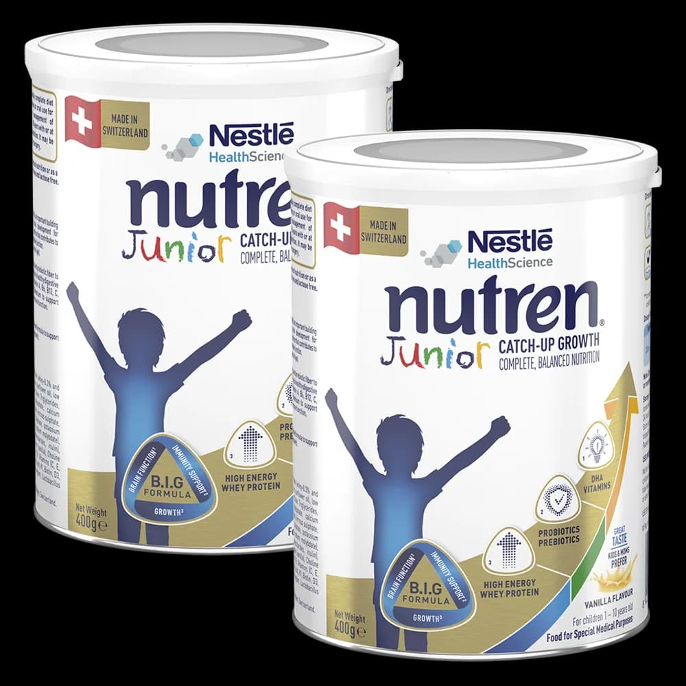 Combo 2 Thực phẩm dinh dưỡng Nutren Junior 400g (1 10 tuổi)
