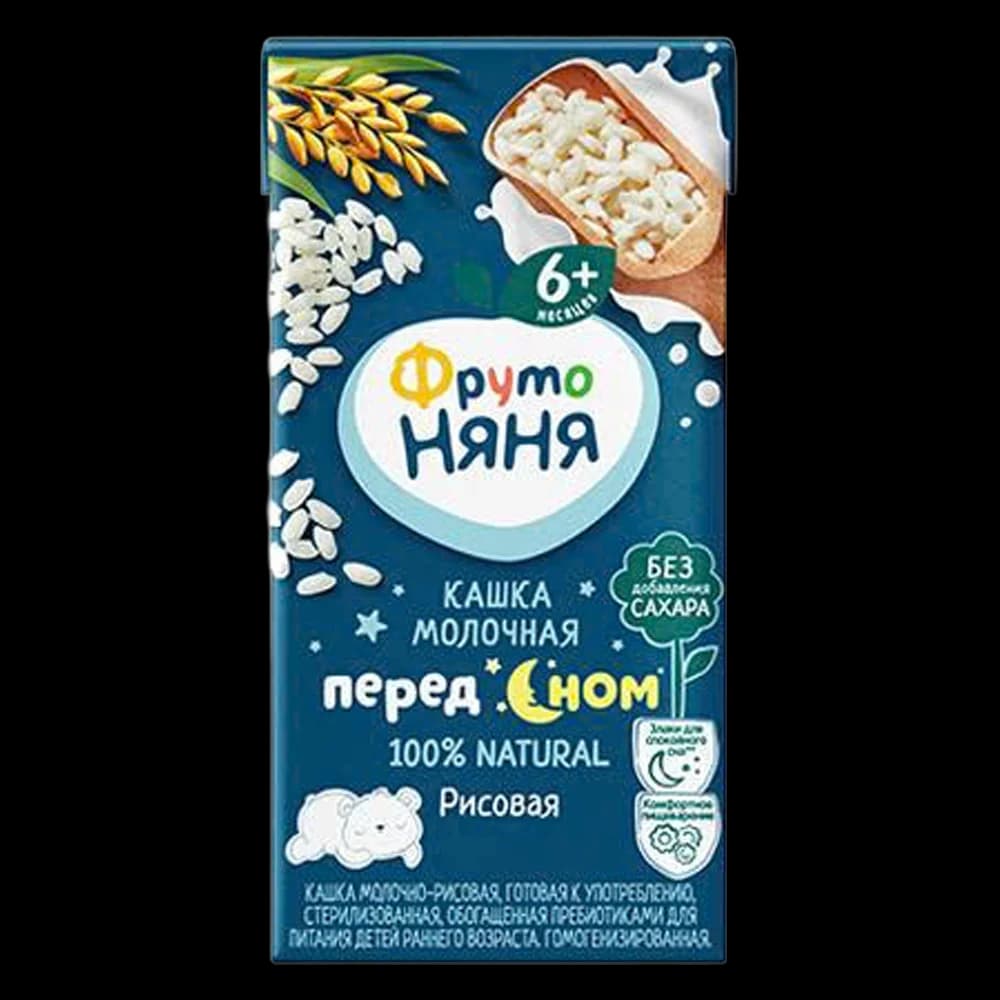Sữa đêm gạo sữa Fruto Nyanya (200ml)