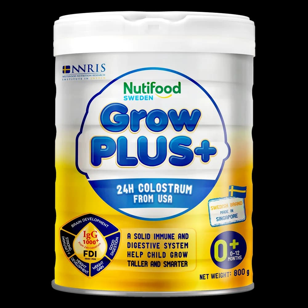 Sữa GrowPLUS+ Sữa non Vàng 800g (0 12 tháng)