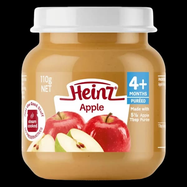 Táo nghiền cho trẻ từ 4 tháng tuổi Heinz Apple * giao ngẫu nhiên