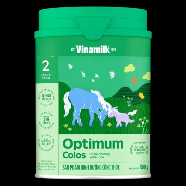 Sữa Optimum Colos 2 800g (1 2 tuổi)