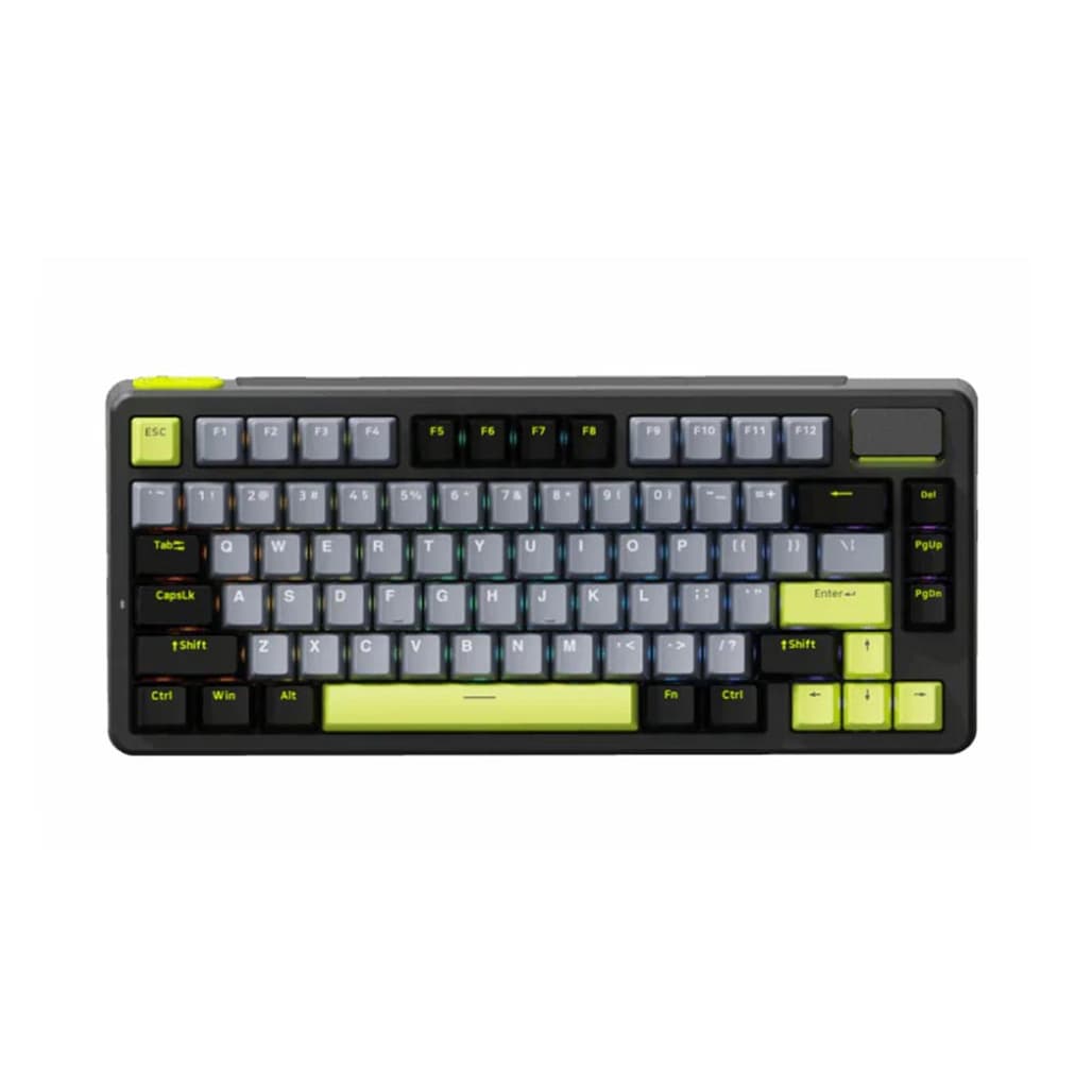 Bàn phím cơ Rapoo V700DIY 75 Xanh Lá Đen