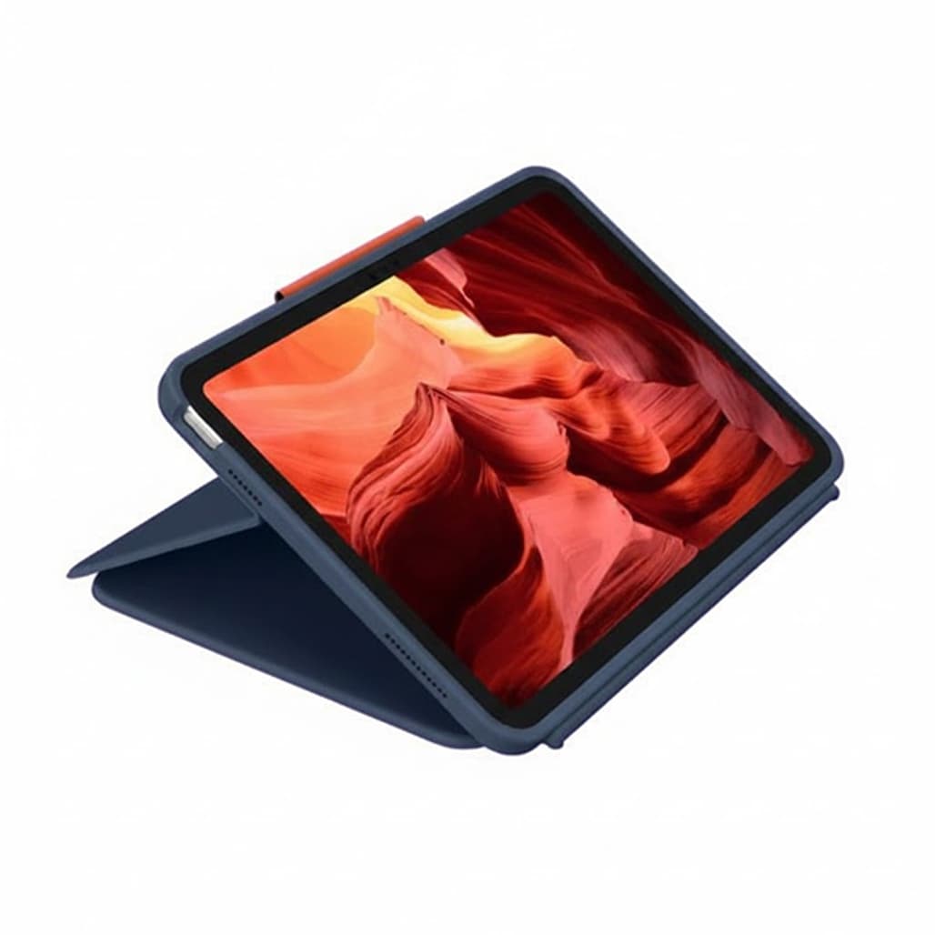 Bàn phím + bao da iPad 11 A16 (Gen 11) 10.9 Gen 10 Logitech Rugged Combo 4 Black