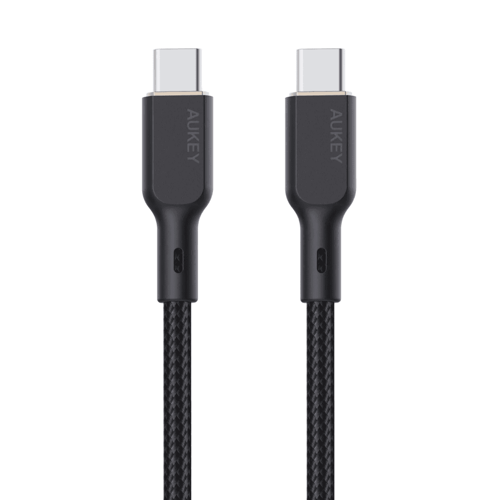 Cáp Aukey Type C to Type C dây dù 100W 1.8m CB KCC102