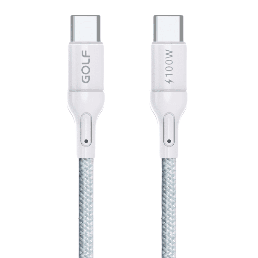 Cáp Golf USB C to C 100W dài 1m GC 102X