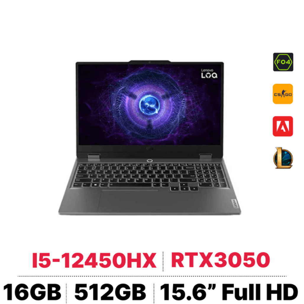 Laptop Lenovo LOQ 15IAX9 83GS001RVN Cũ Trầy Xước