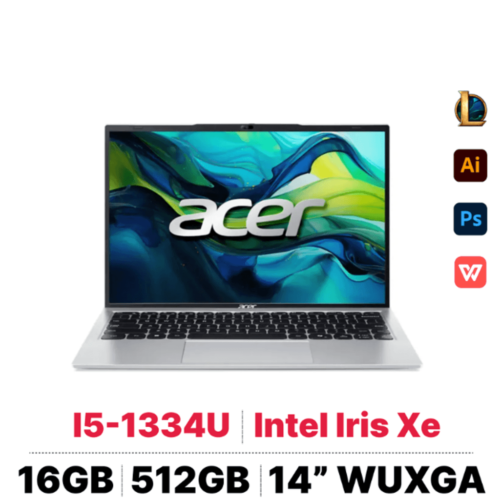Laptop Acer Aspire Lite AL14 52M 54CJ NX.J39SV.002 Cũ Trầy Xước
