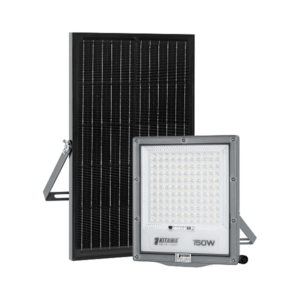 Đèn năng lượng mặt trời Kitawa 150W DP24.150 (kèm tấm pin năng lượng mặt trời)