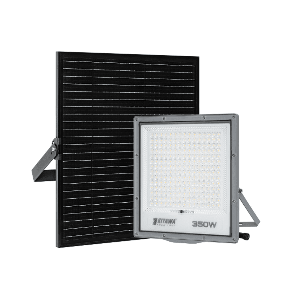 Đèn năng lượng mặt trời Kitawa 350W DP24.350 (kèm tấm pin năng lượng mặt trời)