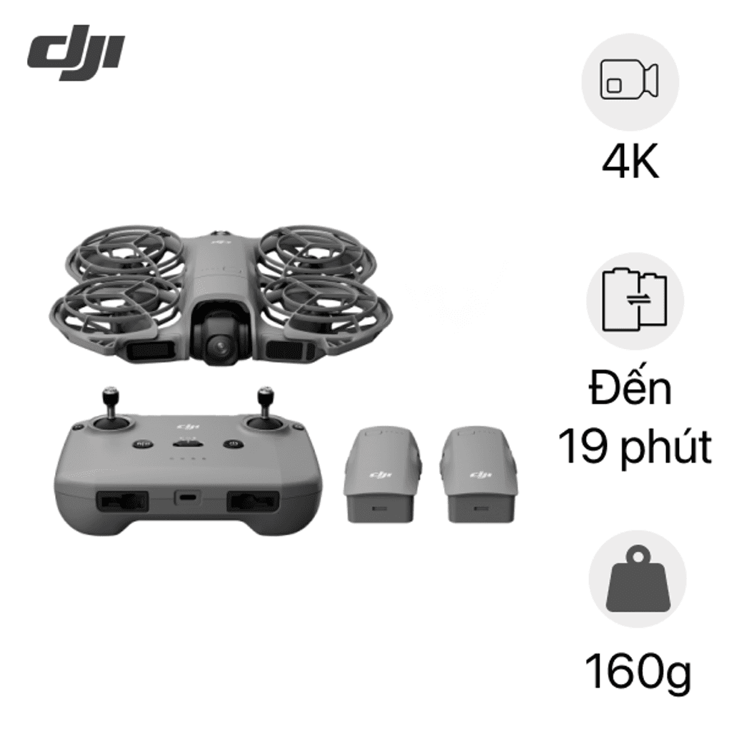 Flycam DJI Dân Dụng Neo 2 Fly More Combo