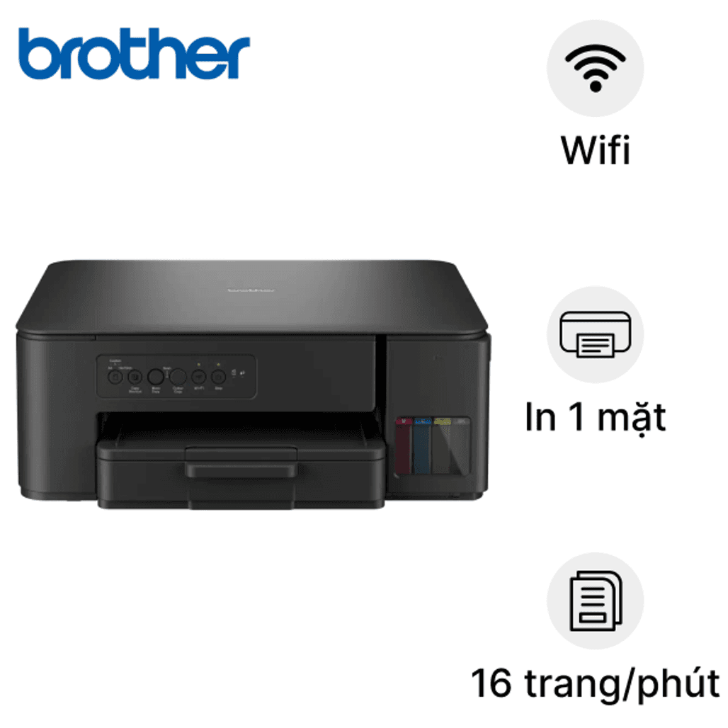 Máy in phun màu Brother DCP T430W Đa Chức Năng (In Scan Copy)