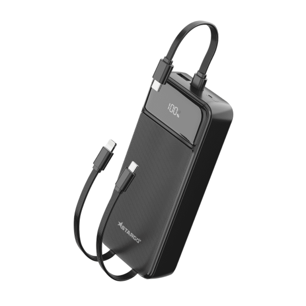 Pin sạc dự phòng StarGO Gem Power 20000mAh 22.5W tích hợp cáp 2C+1L