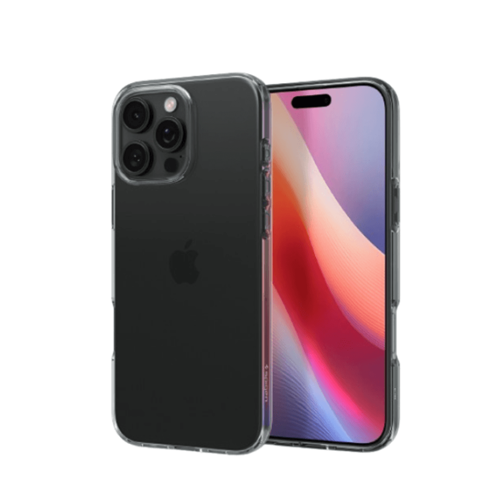 Ốp lưng iPhone 16 Pro Spigen Crystal Flex Xám Khói