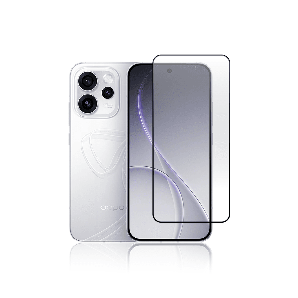 Dán kính cường lực màn hình OPPO Reno 15 Zeelot Solidsleek full viền đen cao cấp