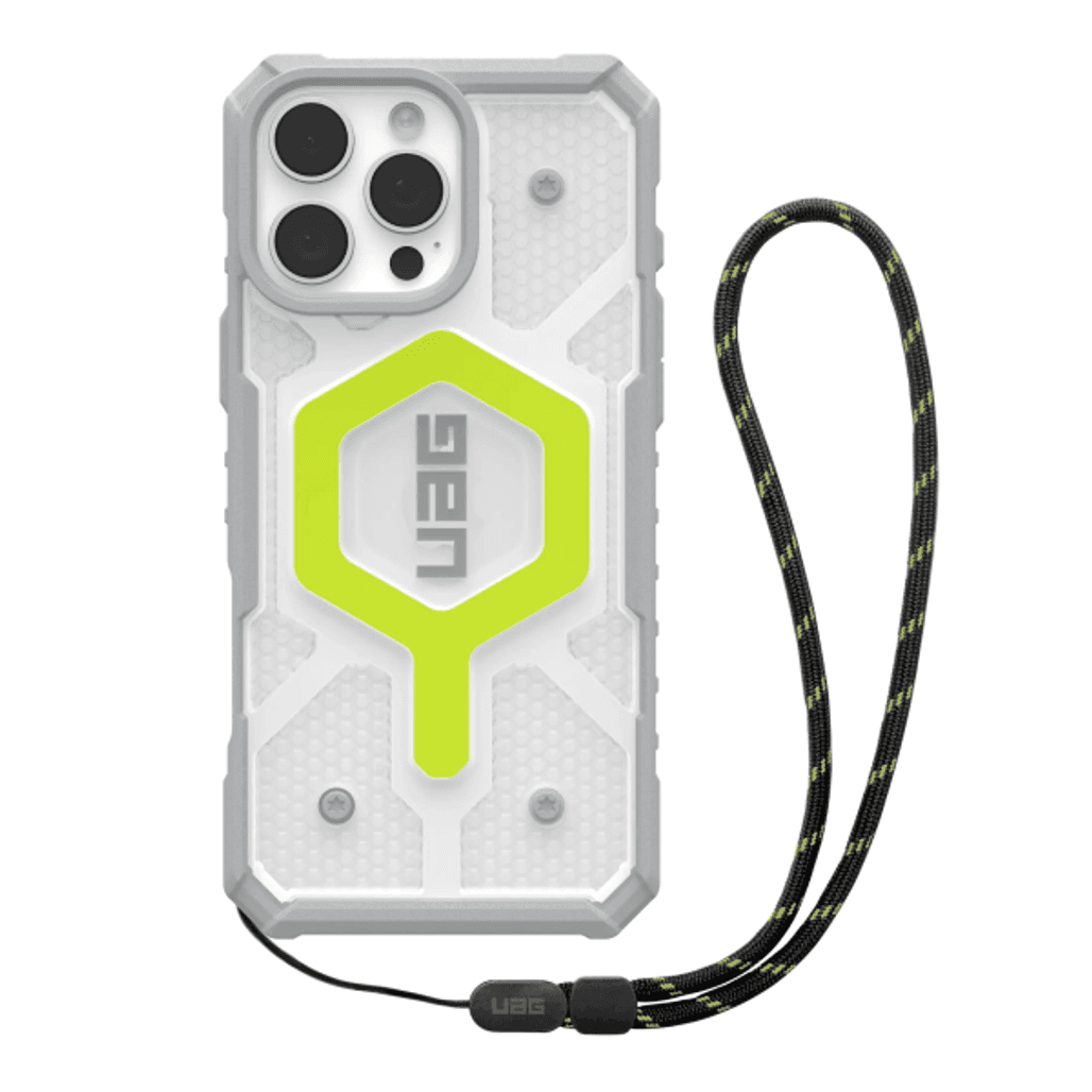 Ốp lưng kèm dây đeo iPhone 16 Pro Max UAG chống sốc Pathfinder Clear With Magsafe