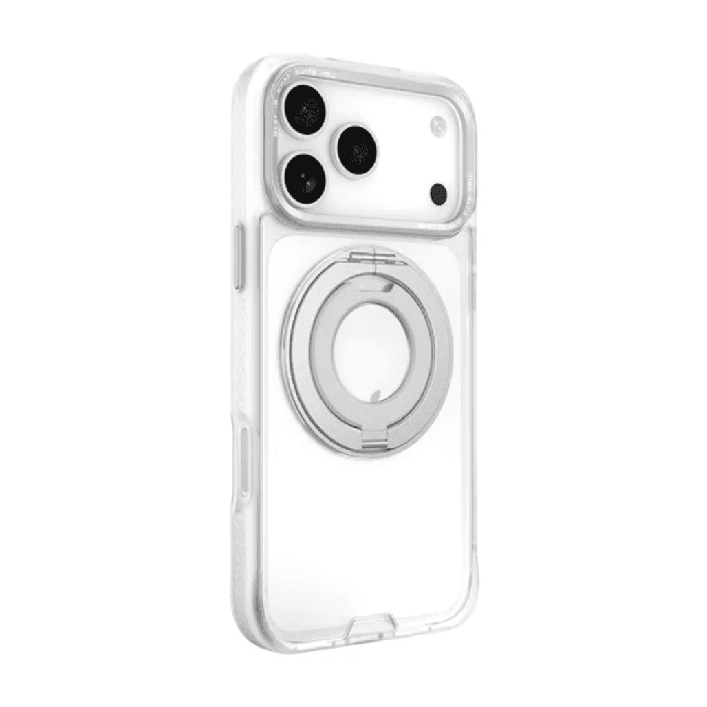 Ốp lưng iPhone 17 Pro Max Hoda Rough Ring Stand