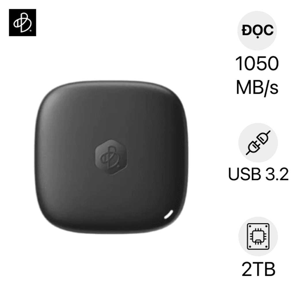 Ổ cứng di động SSD Synology BeeDrive USB C 3.2 Gen 2 2TB
