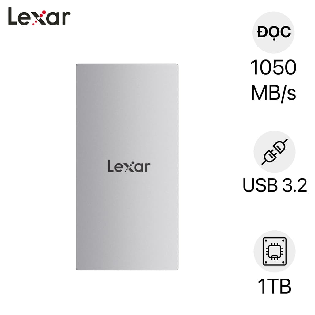 Ổ cứng di động SSD Lexar ES3 USB 3.2 GEN 2 1TB