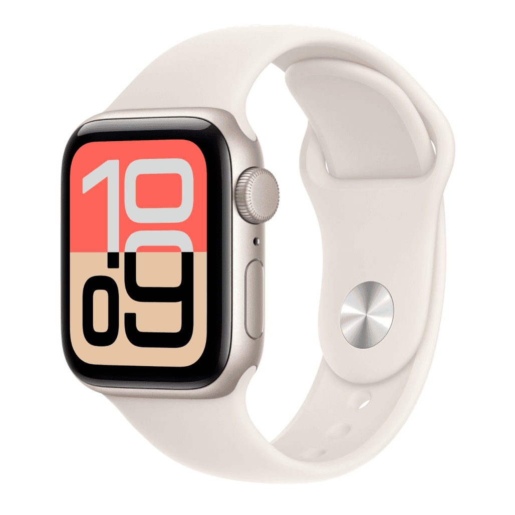 Apple Watch SE 3 40mm (GPS) Viền Nhôm Dây Cao Su Size S M Cũ Đẹp
