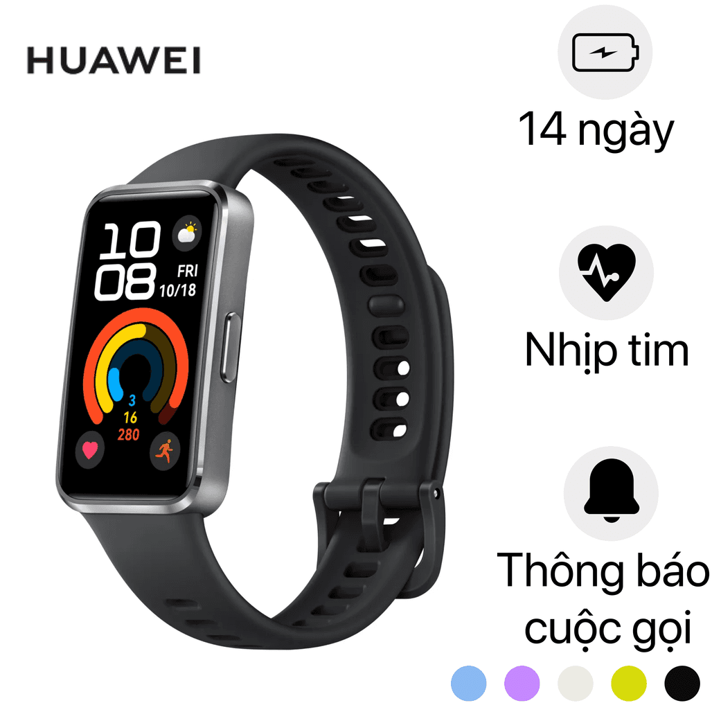Vòng đeo tay thông minh Huawei Band 10 khung kim loại Cũ Trầy Xước