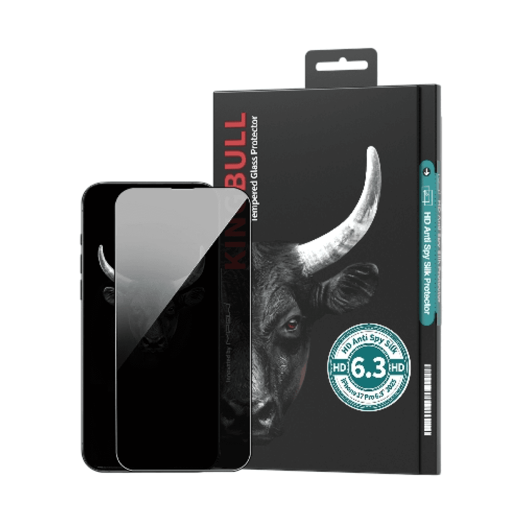 Dán kính cường lực màn hình Apple iPhone 17 Pro Mipow chống nhìn trộm Premium Full Cao Cấp