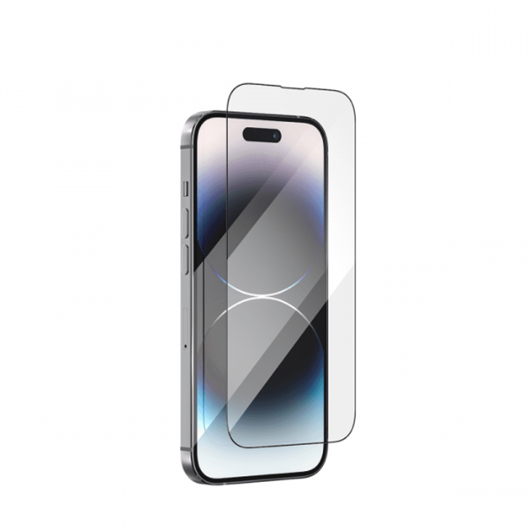 Dán kính cường lực màn hình Apple iPhone 14 Pro Max Kasr full màn đen