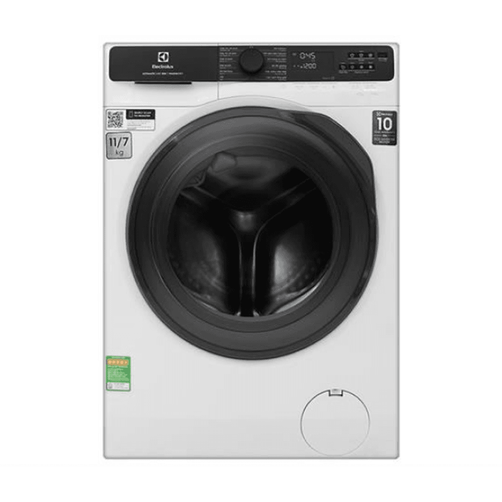 Máy giặt sấy Electrolux cửa ngang giặt 11kg sấy 7kg 2024 (EWW1123P5WC)