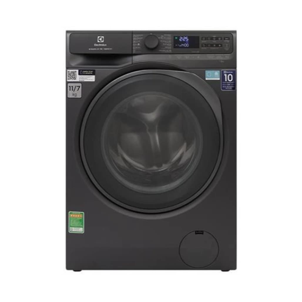 Máy giặt sấy Electrolux cửa ngang giặt 11kg sấy 7kg 2024 (EWW1143R7SC)