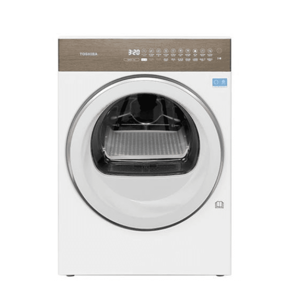 Máy sấy Toshiba bơm nhiệt 8kg 2025 (TD T37BS90HWV(WT))