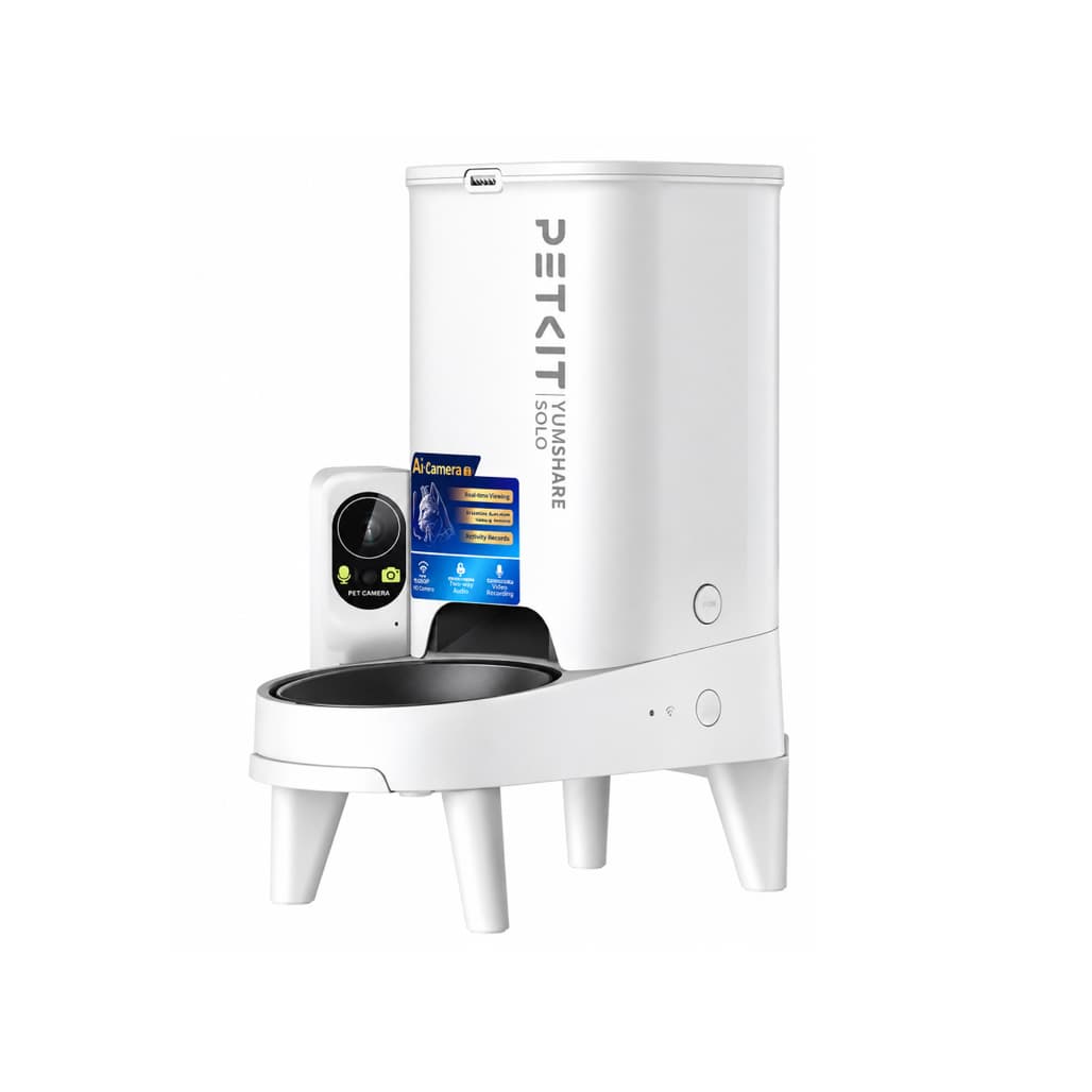 Máy cho ăn tự động tích hợp camera Petkit Solo Smart Feeder